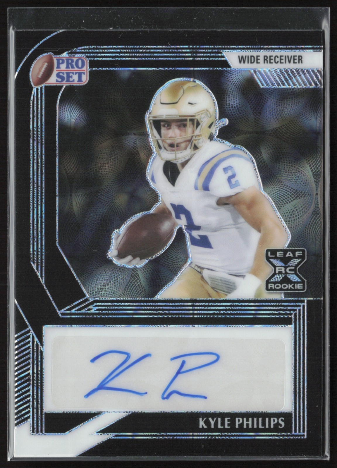 2022 Pro Set Metal Kyle Philips Kaleidoscope Black /4 #PA-KP1 RC Auto