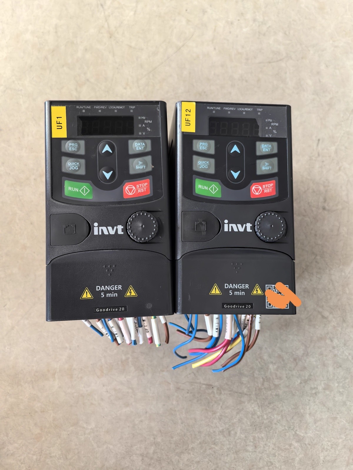 1pcs used invt inverter GD20-0R7G-S2 750W #lk