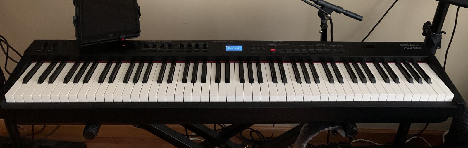 Roland RD-88 Digital Stage Piano upgraded to an RD-88EX