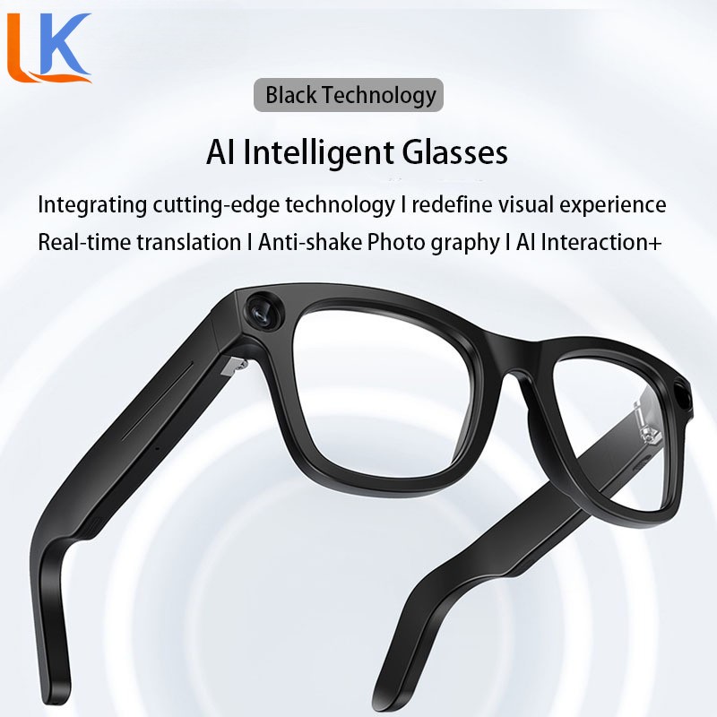 G16 AI Smart Glasses 8MP HD Camera Video Bluetooth Recognition Translation qgh