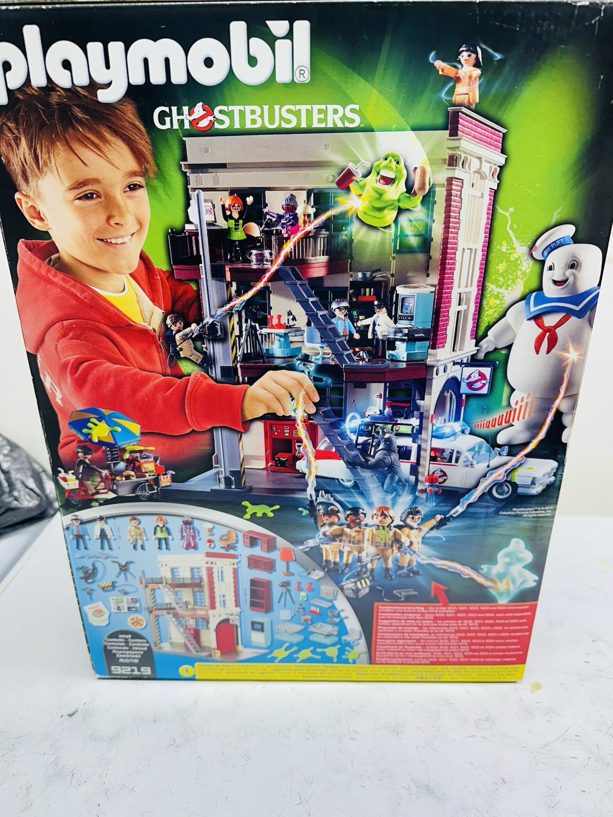 Playmobil Ghostbusters Firehouse 9219 Retired Set 228 PCS New Sealed Rare