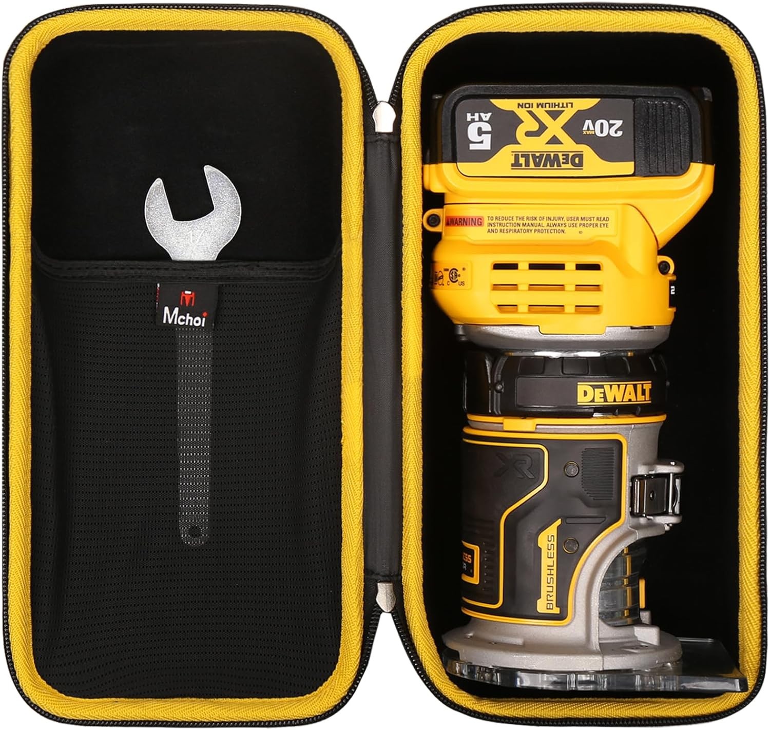 Hard Portable Case Compatible with DEWALT 20V Max XR Cordless Router (Dcw600B),C