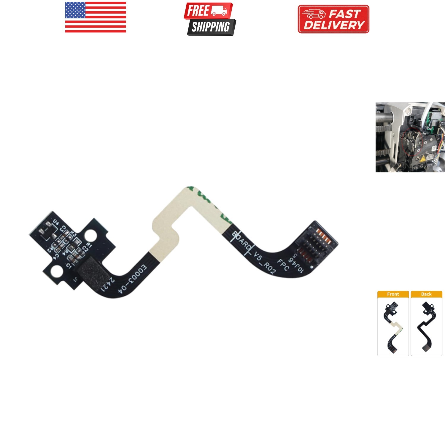 3D Printer Accessories P1P P1S Hall Switch Board: Filament Sensor Replacement...