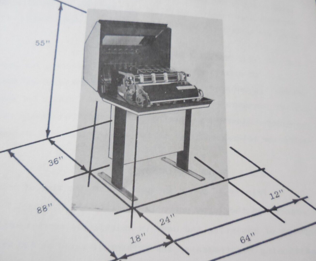 ODED Impact Printer Service Manual Parts List  & Photos Schematics Repair