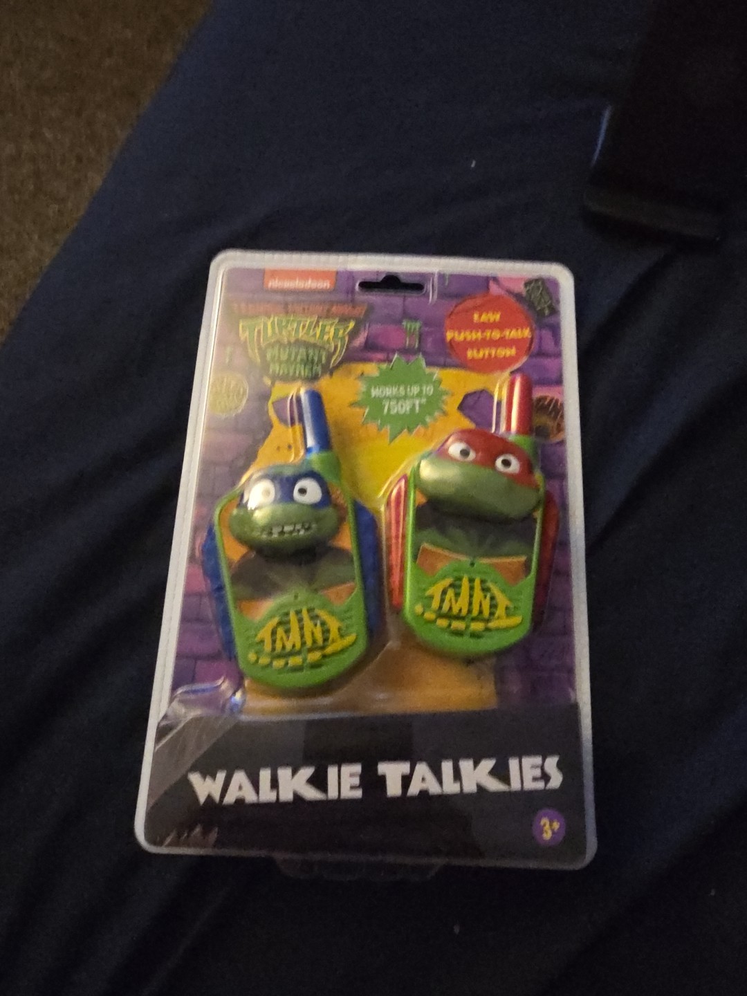 Teenage Mutant Ninja Turtles: Mutant Mayhem Walkie Talkies Leonardo Raphael New