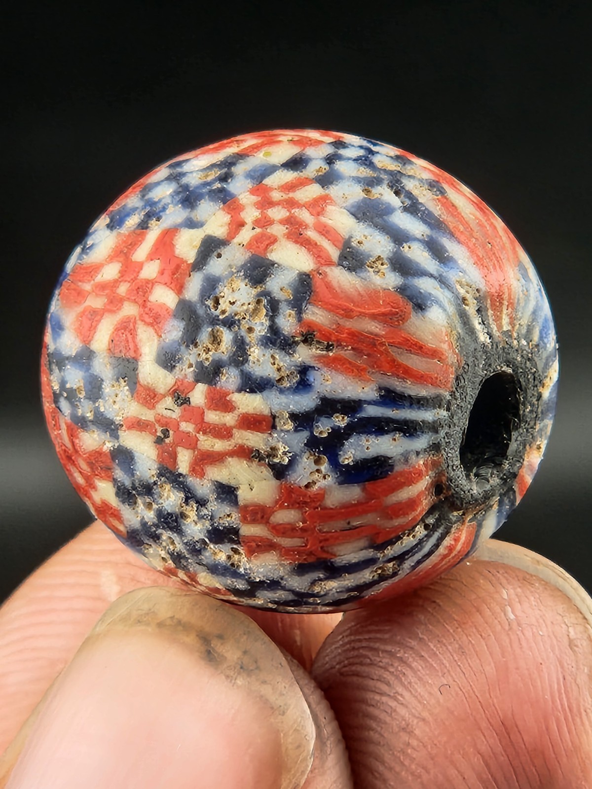 beautiful Venetian Antique african glass beads old Beads