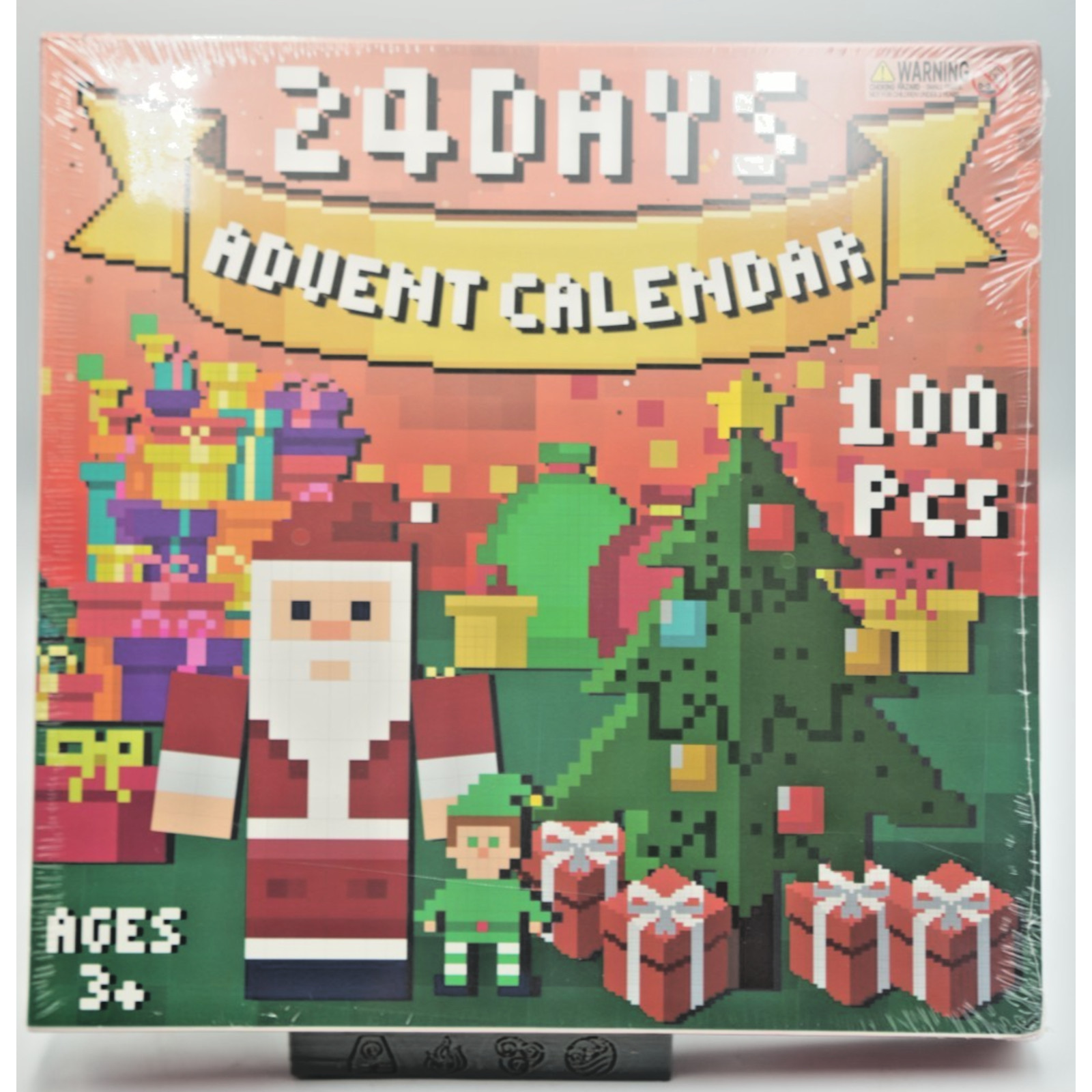 24 Day Christmas Advent Calendar 100pcs Magnetic Blocks Building Set Kids Gift