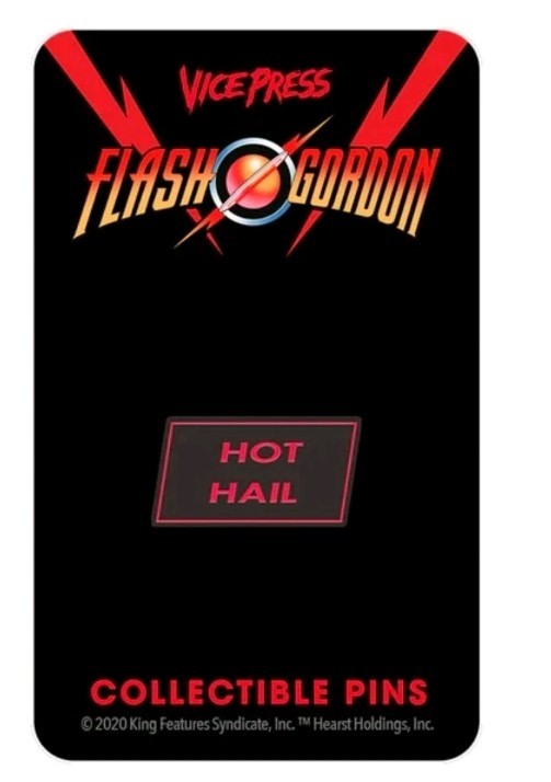 Vice Press Flash Gordon movie Collectible Pin New Rare Florey Hot Hail