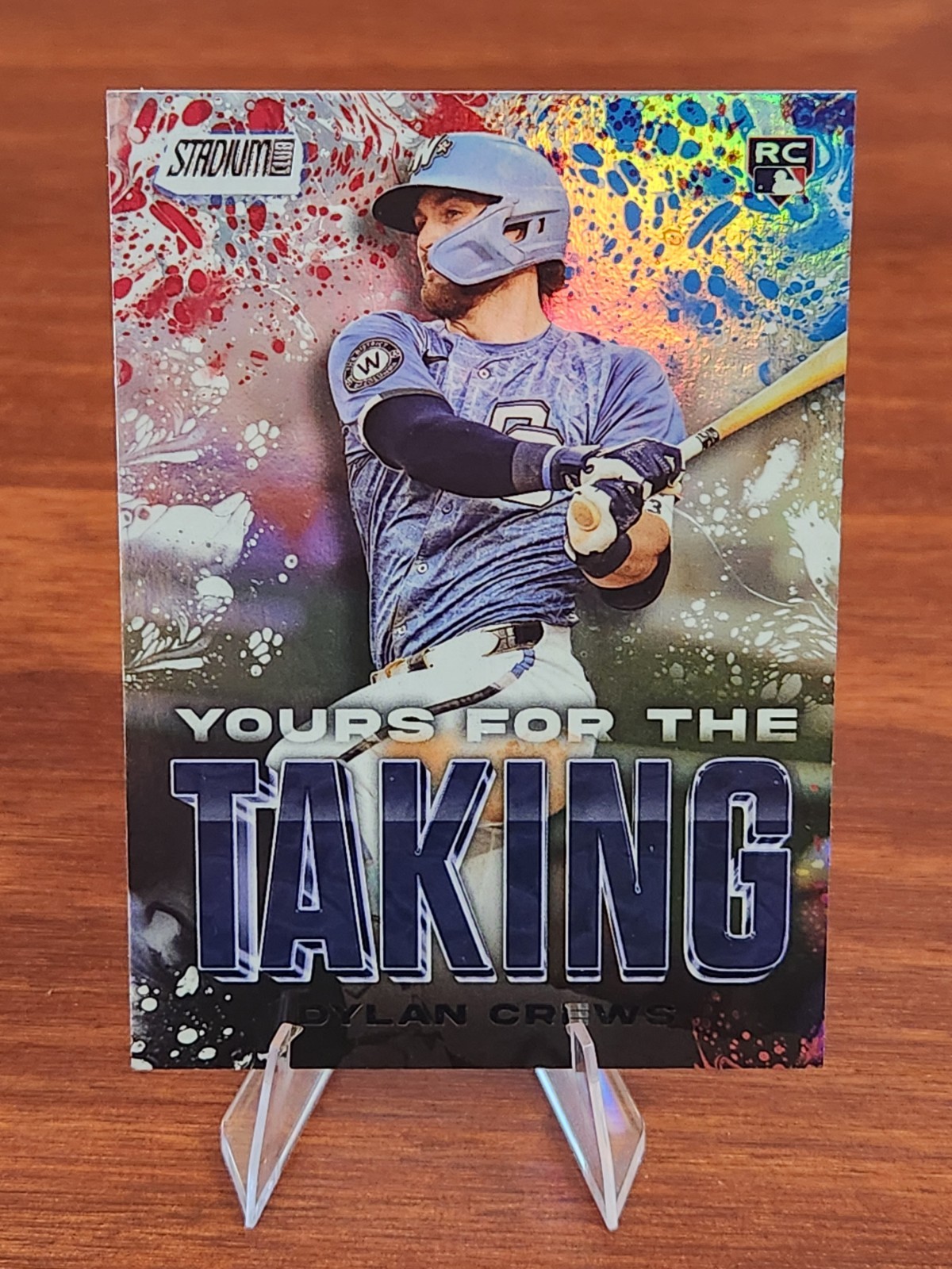 2025 Topps Stadium Club DYLAN CREWS Yours For The Taking RC #YK-2 Washington 