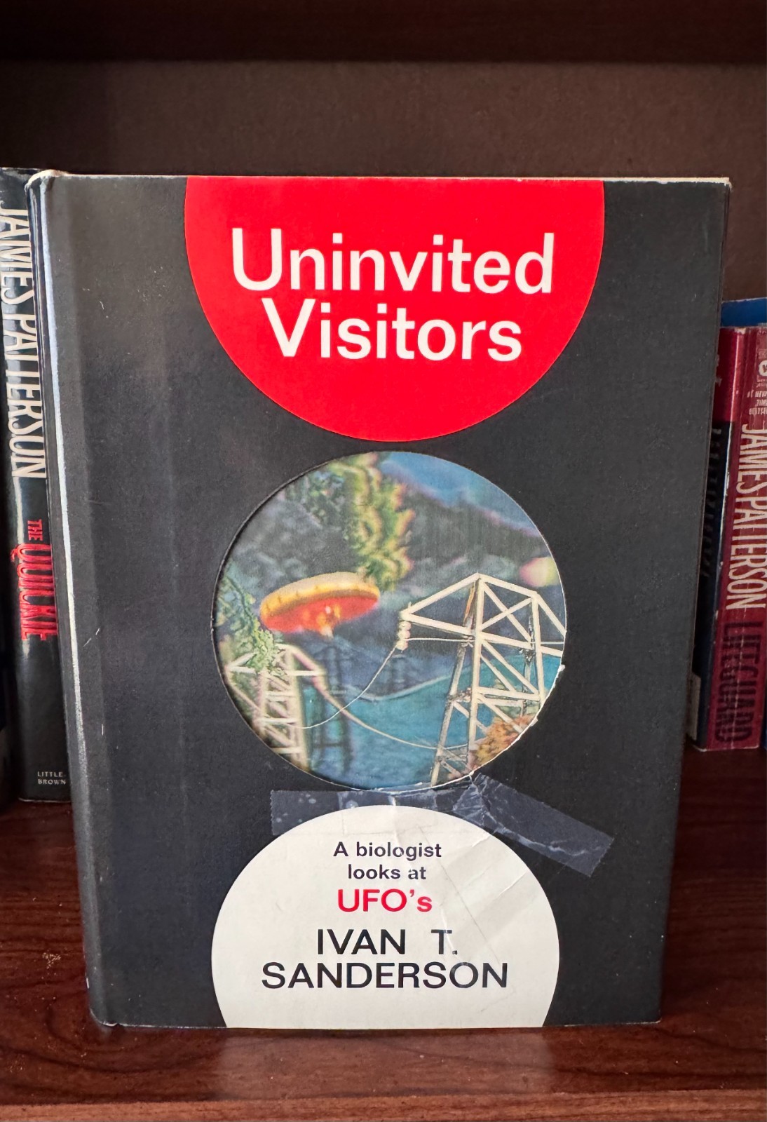 UNINVITED VISITORS A Biologist Looks at UFOs Ivan T. Sanderson HC/DJ 1st Edition