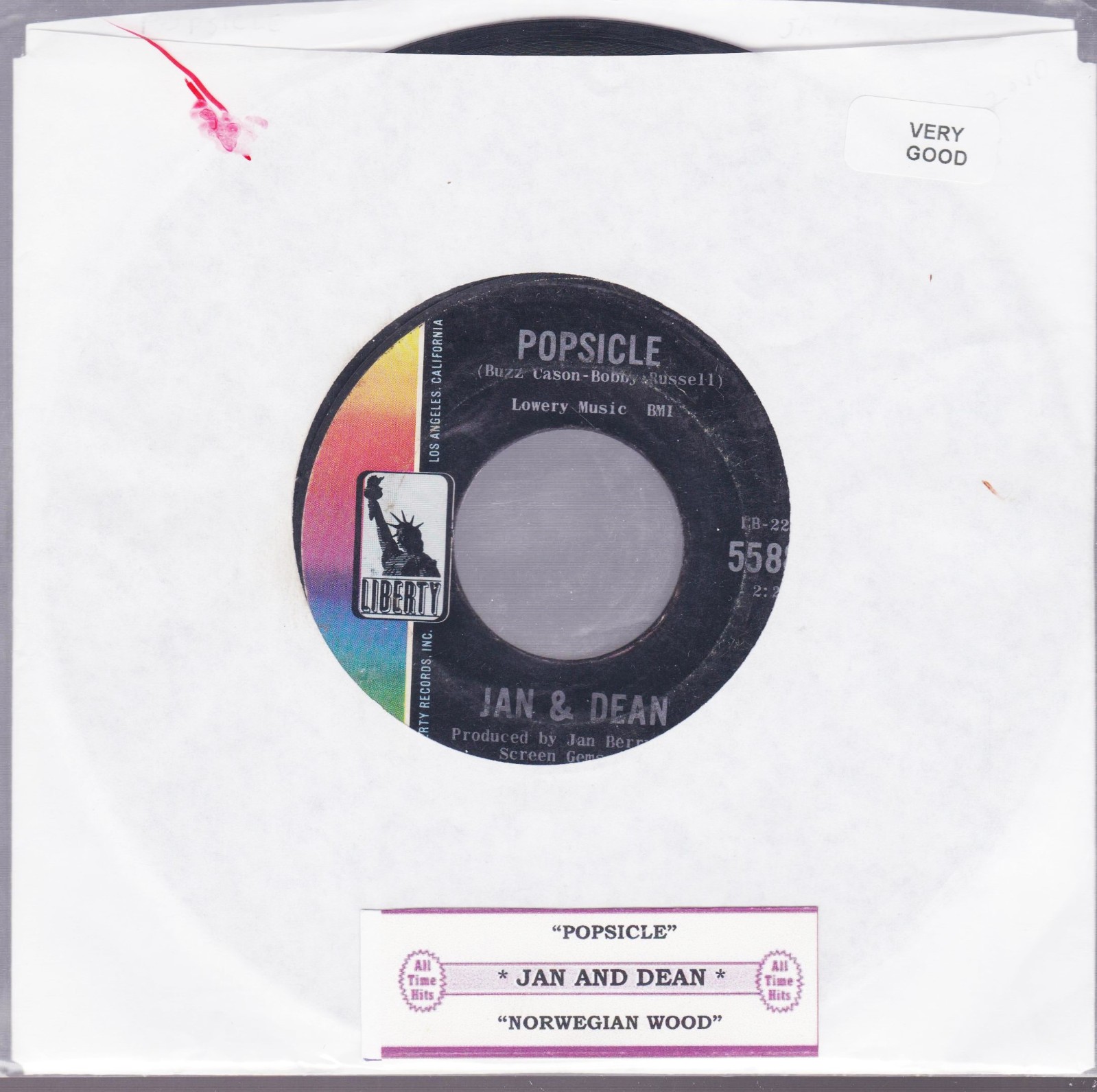 JAN AND DEAN-1-  45RPM - VOCALS-8
