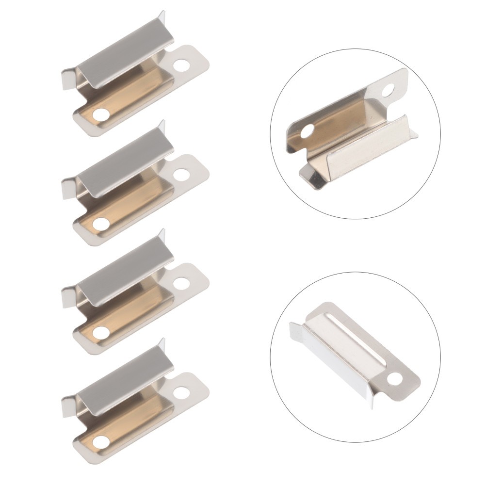 10 Pcs 3D Printer Glass Bed Clips Stainless Steel Glass Platform Fixing Clamps