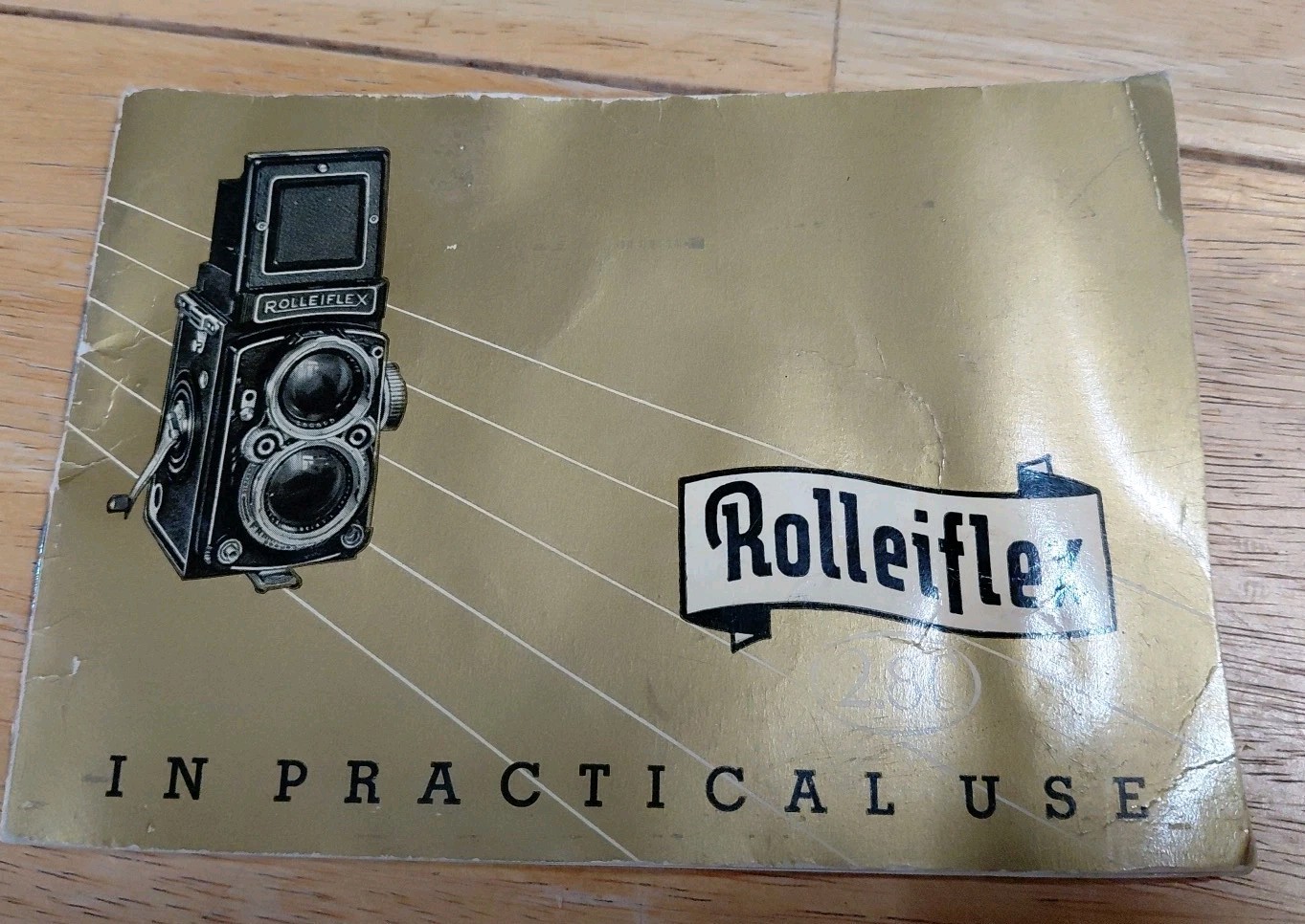 Original Vintage Rolleiflex 2.8C Users Manual!