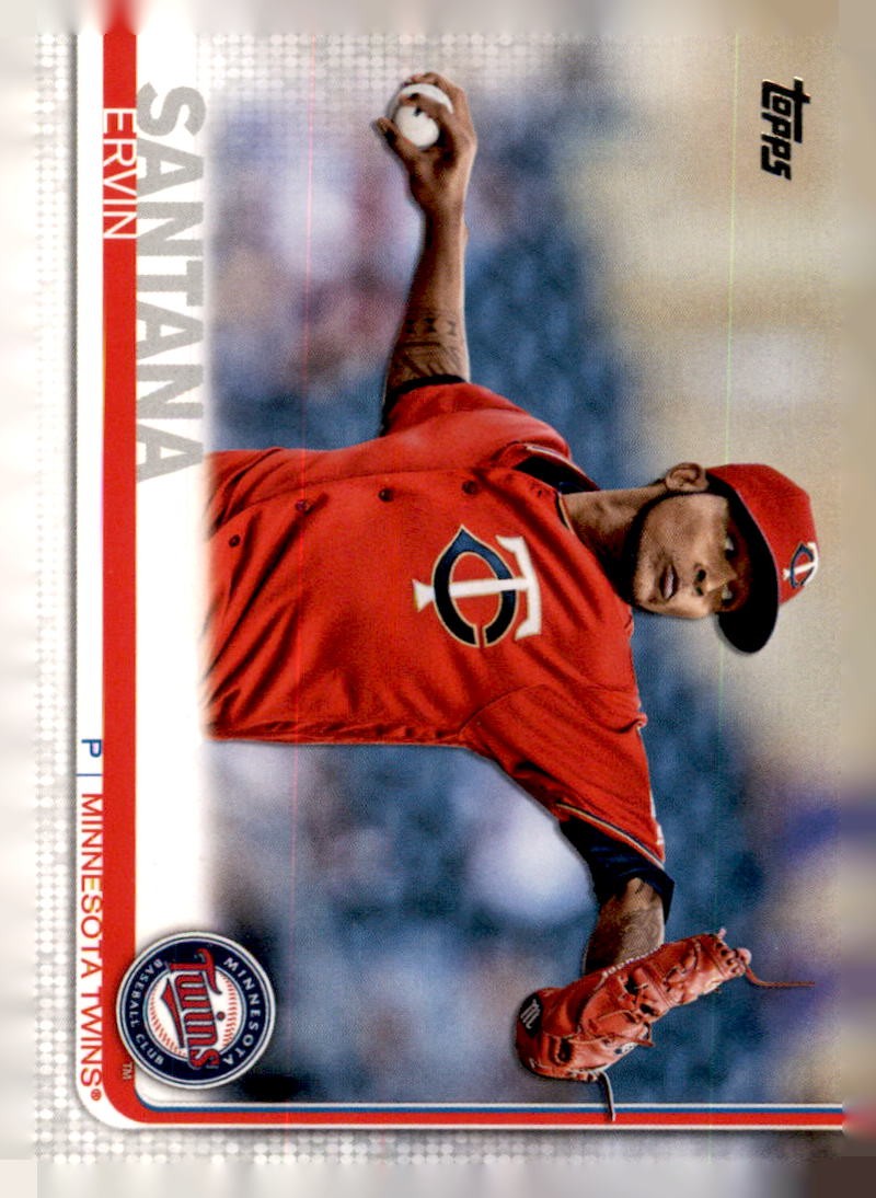 2019 Topps #335 Ervin Santana