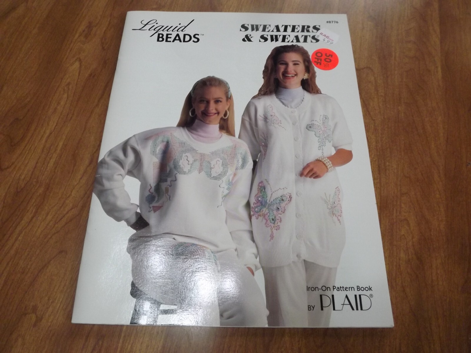 Liquid Beads Transfer Book - Sweaters and Sweats Butterfly