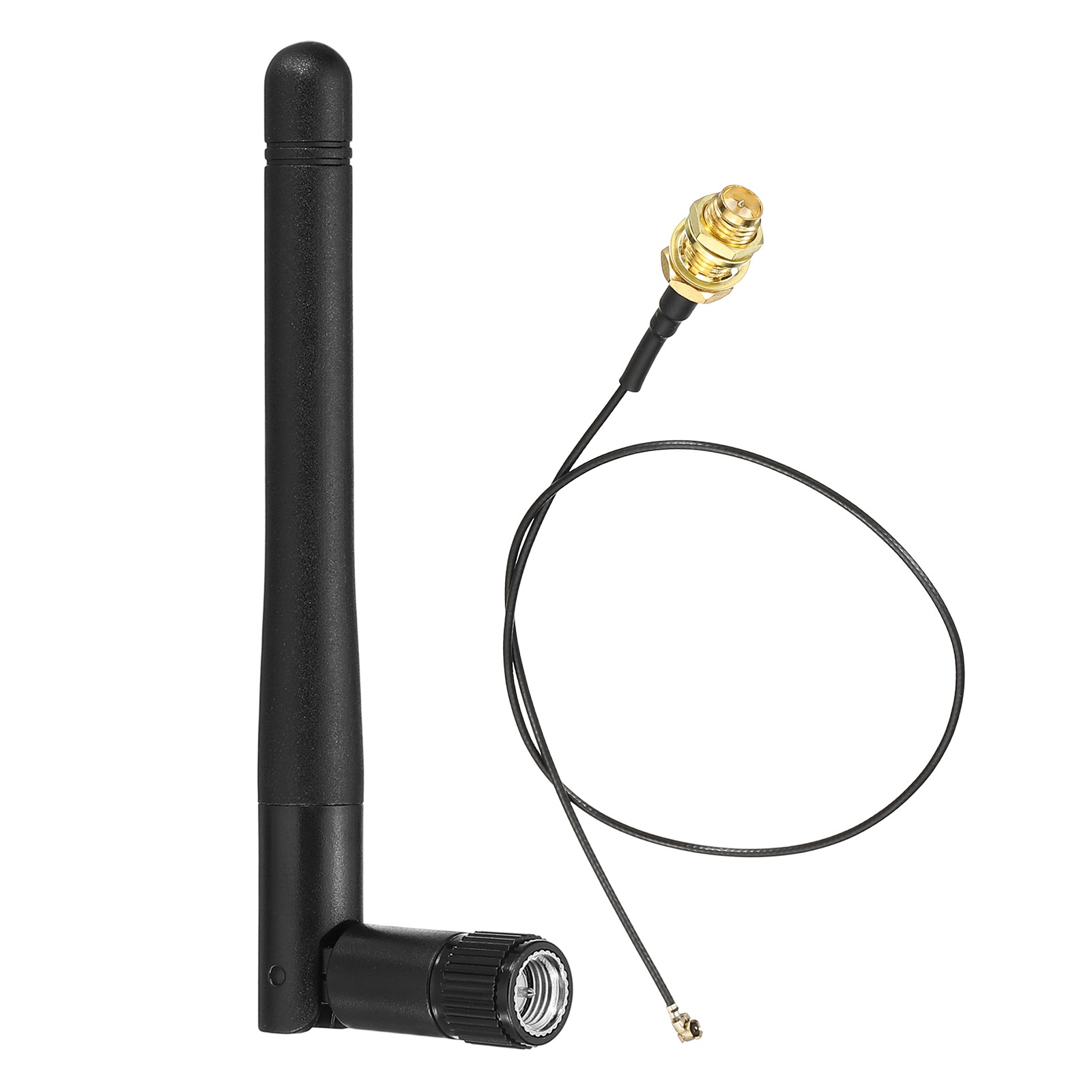 Network Antenna 2.4Ghz 3dBi 11.8" UFL to RP-SMA Female Pigtail Cable