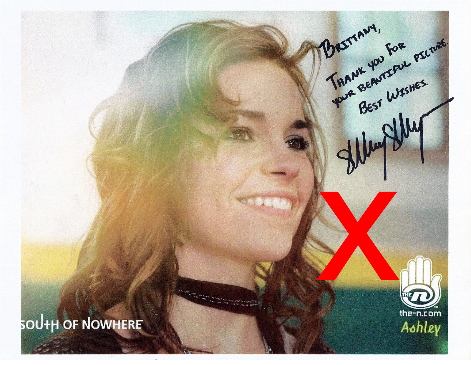 South Of Nowhere Mandy Musgrave Autographed - 8x10 Photo RP