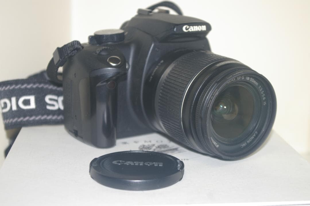 Canon EOS Kiss Digital N EF-S18-55mm Camera Tested Good Condition