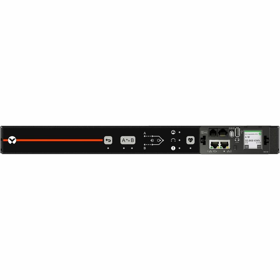 Vertiv Geist Switched Rack PDU with Next Generation IMD 1U| 30A| 120V| 12 NEMA