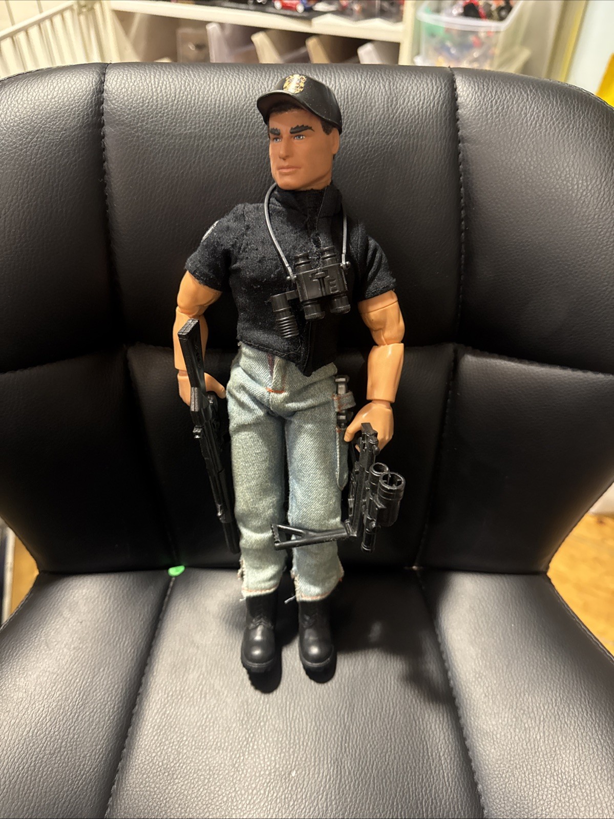 Vintage Hasbro Police Officer Action Man