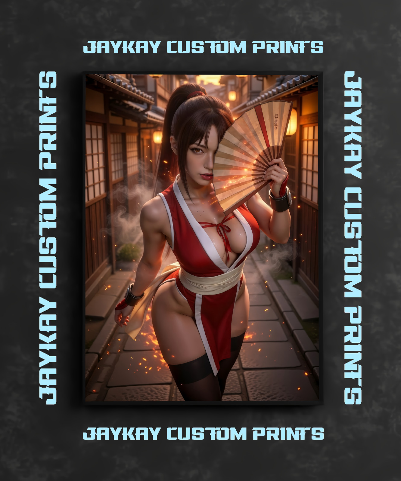 Sexy Mai shiranui King Of Fighter Poster Print - No Frame