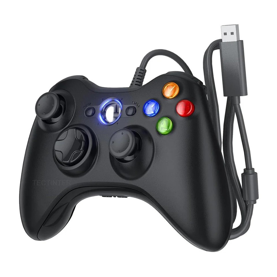 Wired USB Game Controller For Xbox360 Console Joypad For Win 7/8/10 PC Joystick 