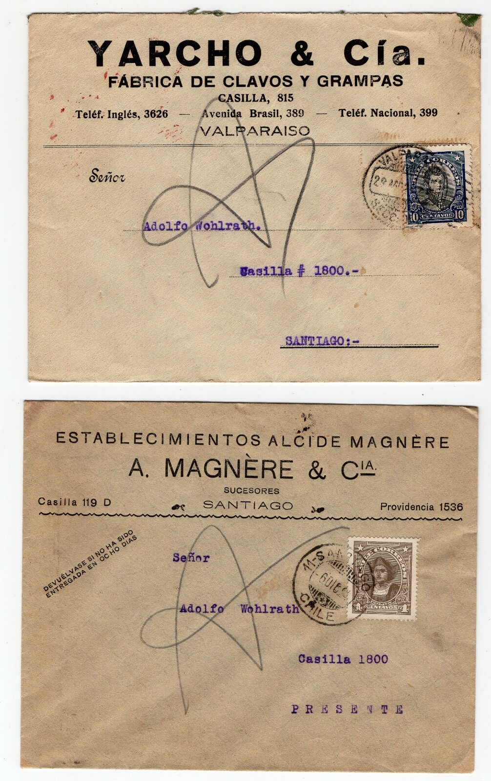 CHILE Advertising Commercial covers x2 must see L12