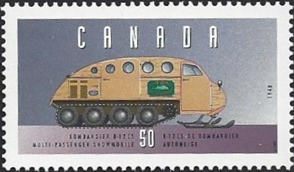 🍁Canada   #1552c  "HISTORIC LAND VEHICLES"    Brand New  1995 Nice Original Gum