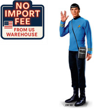 Mr. Spock Vulcan Salute Life-Size Cardboard Cutout - Officially Licensed Star Tr