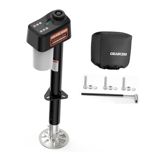 Electric Trailer Jack 7500LBS, 12V Heavy Duty RV Tongue 7500LBS Power Jack