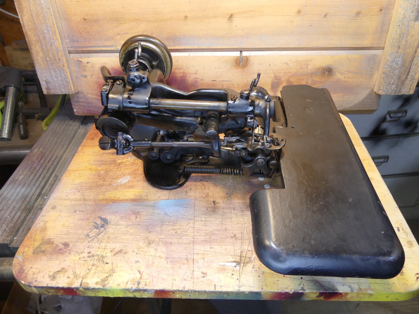 Antique American Blind Stitch Sewing Machine
