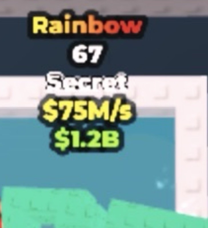 Steal A Brainrot Lucky Block Rainbow 67 75m/s Secret Item 🔥🔥🔥