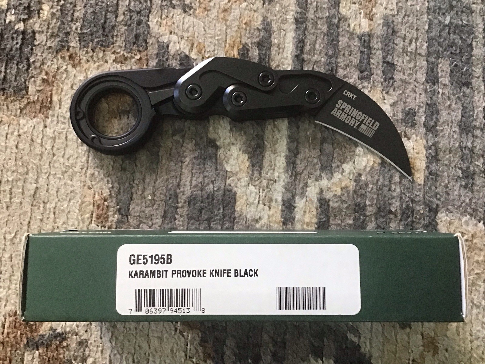 CRKT 4040 Provoke  Folding Pocket Knife  / Springfield armory edition￼
