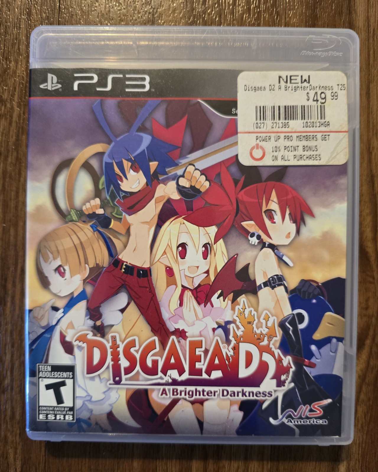 Disgaea D2 A Brighter Darkness PS3 2013 with Manual 100% Works
