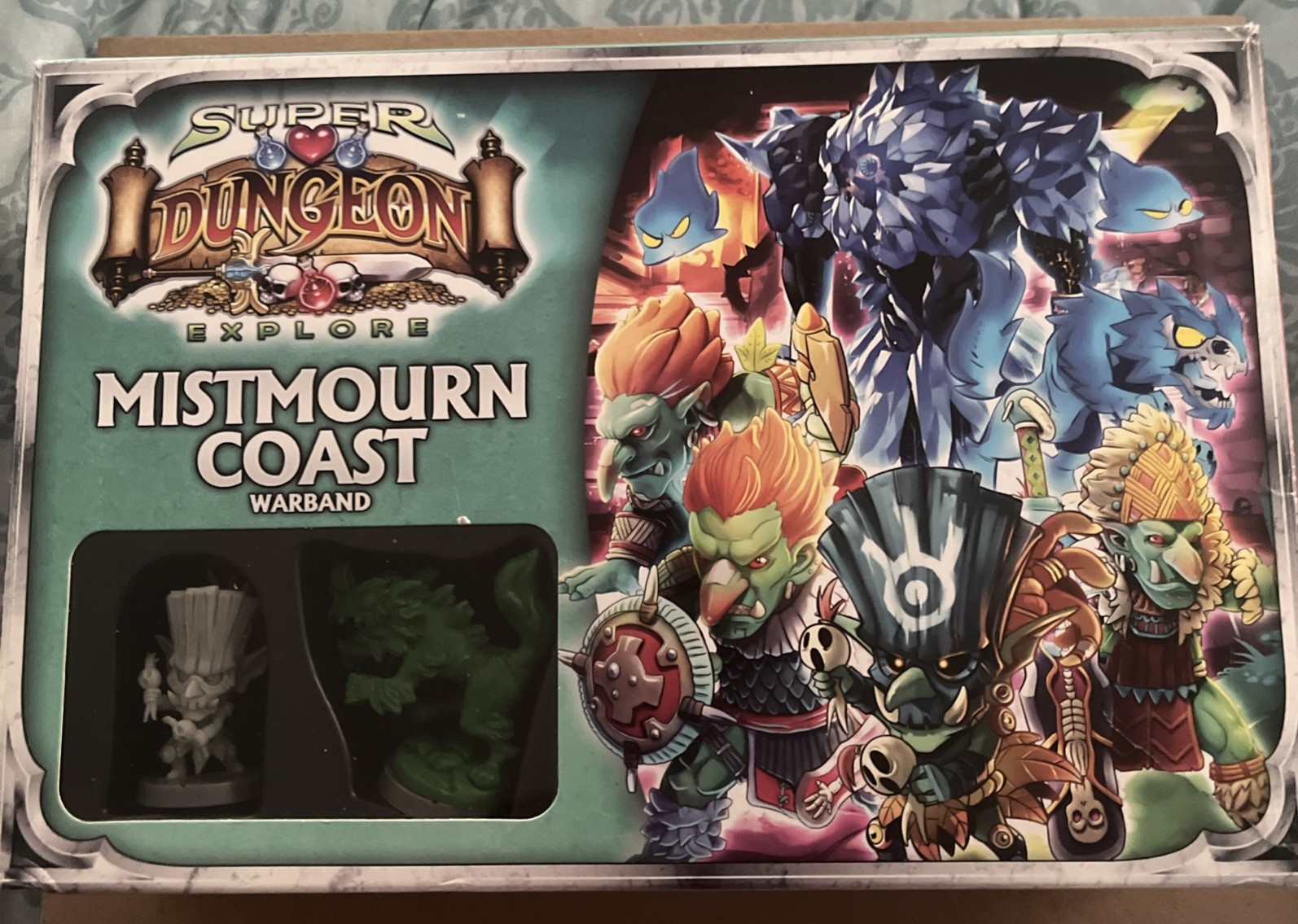Super Dungeon Explore Mistmourn Coast Warband Expansion CMON Mini Game NOB