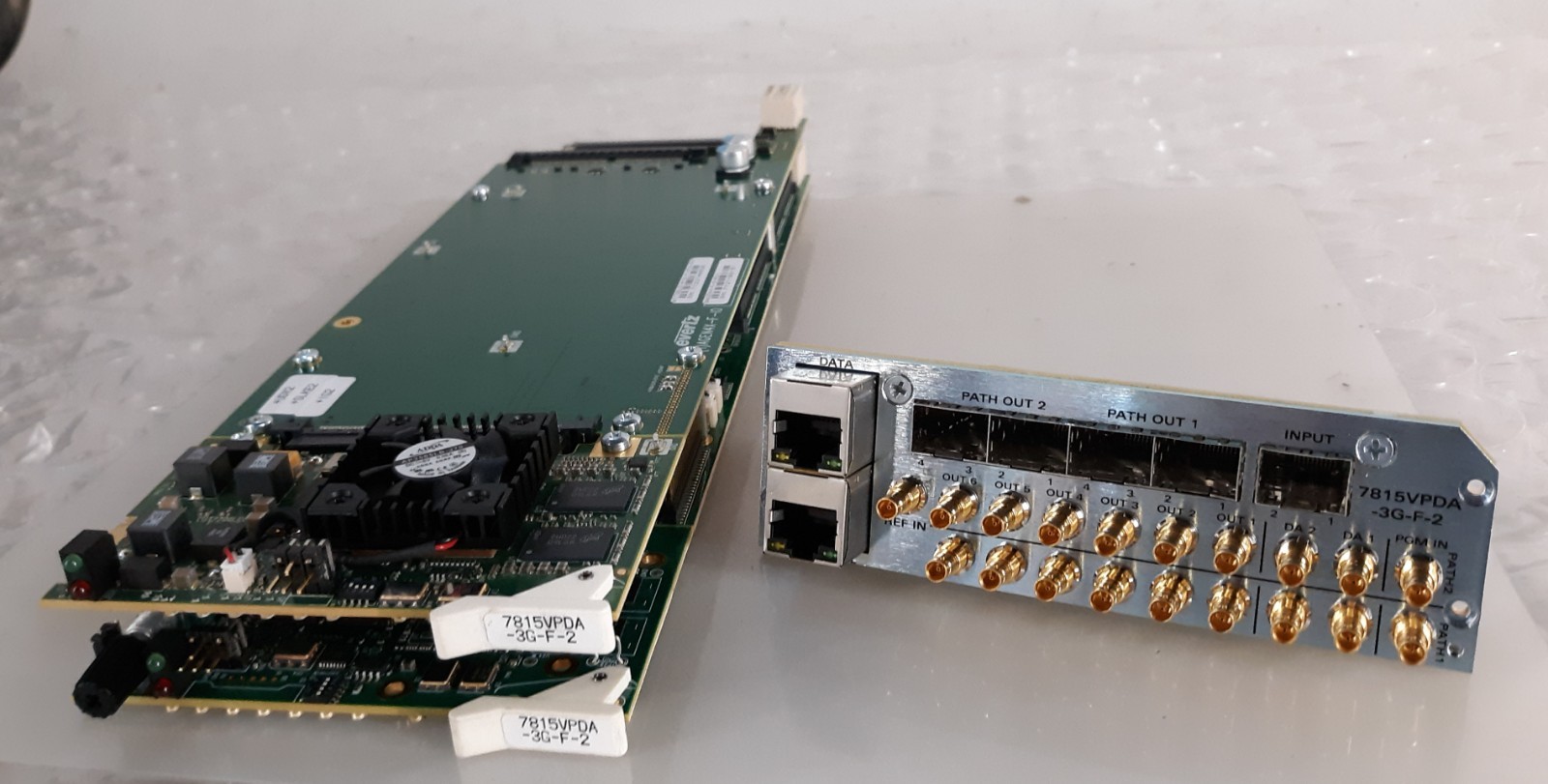 Evertz 7815VPDA-3G-F-2 Dual Channel 3G Video Processor Distribution Amplifier+BP