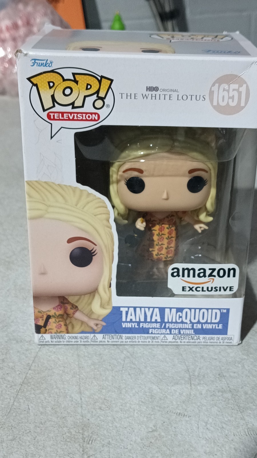 Funko Pop! Vinyl The White Lotus Tanya McQuoid Amazon Exclusive #1651 Figure