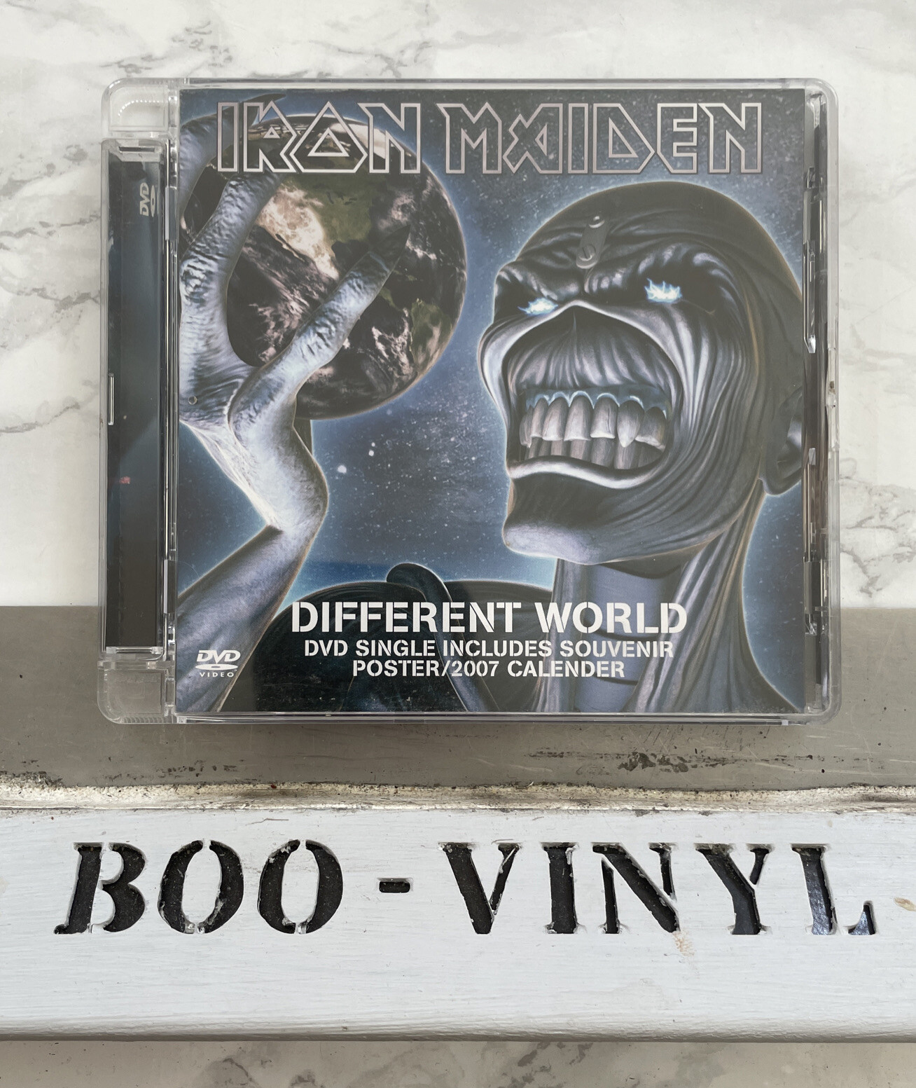 Iron Maiden - Different World dvd video heavy metal Ex / Ex condition 