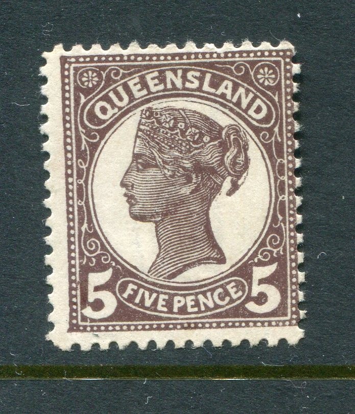 Queensland #111 Victoria 5 P. [Mint Hinged] 