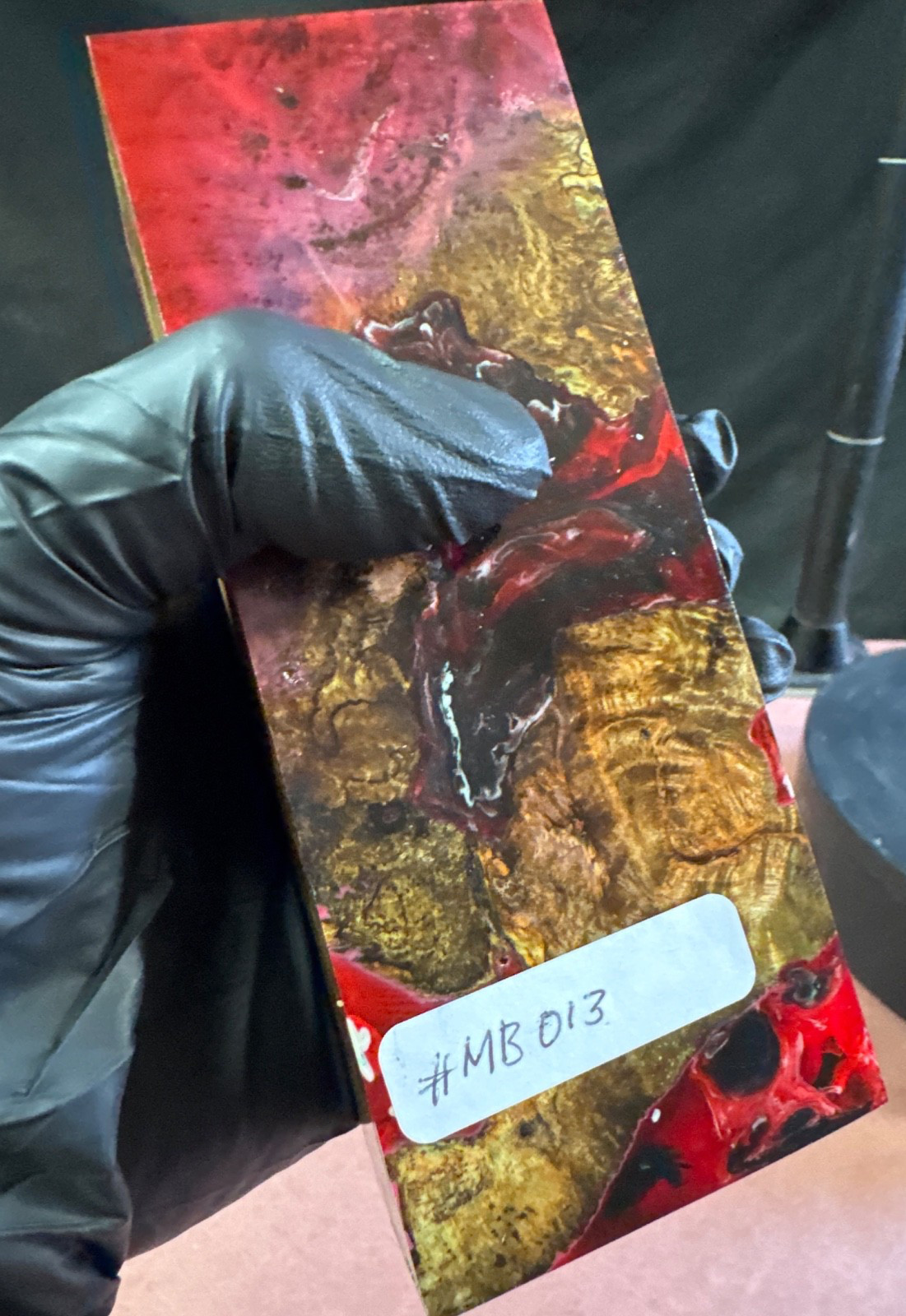 STABILIZED HYBRID MANGO BURL,KNIFE SCALE,TOOL HANDLES,PENBLANKS,WOOD CARVING