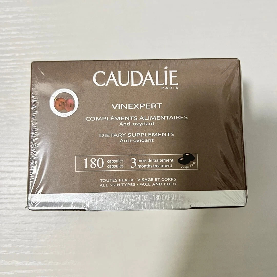 Caudalie Vinexpert Dietary Supplements 180 Capsules #tw