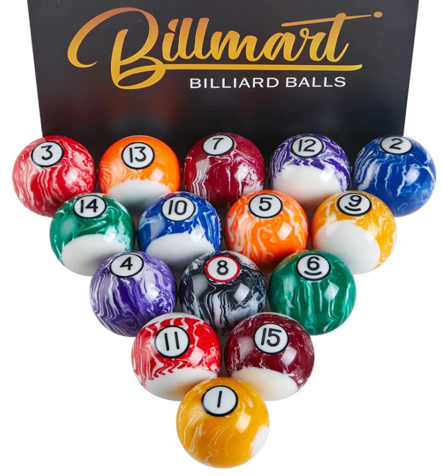 Billiard Balls Set 16 Pool Table Balls