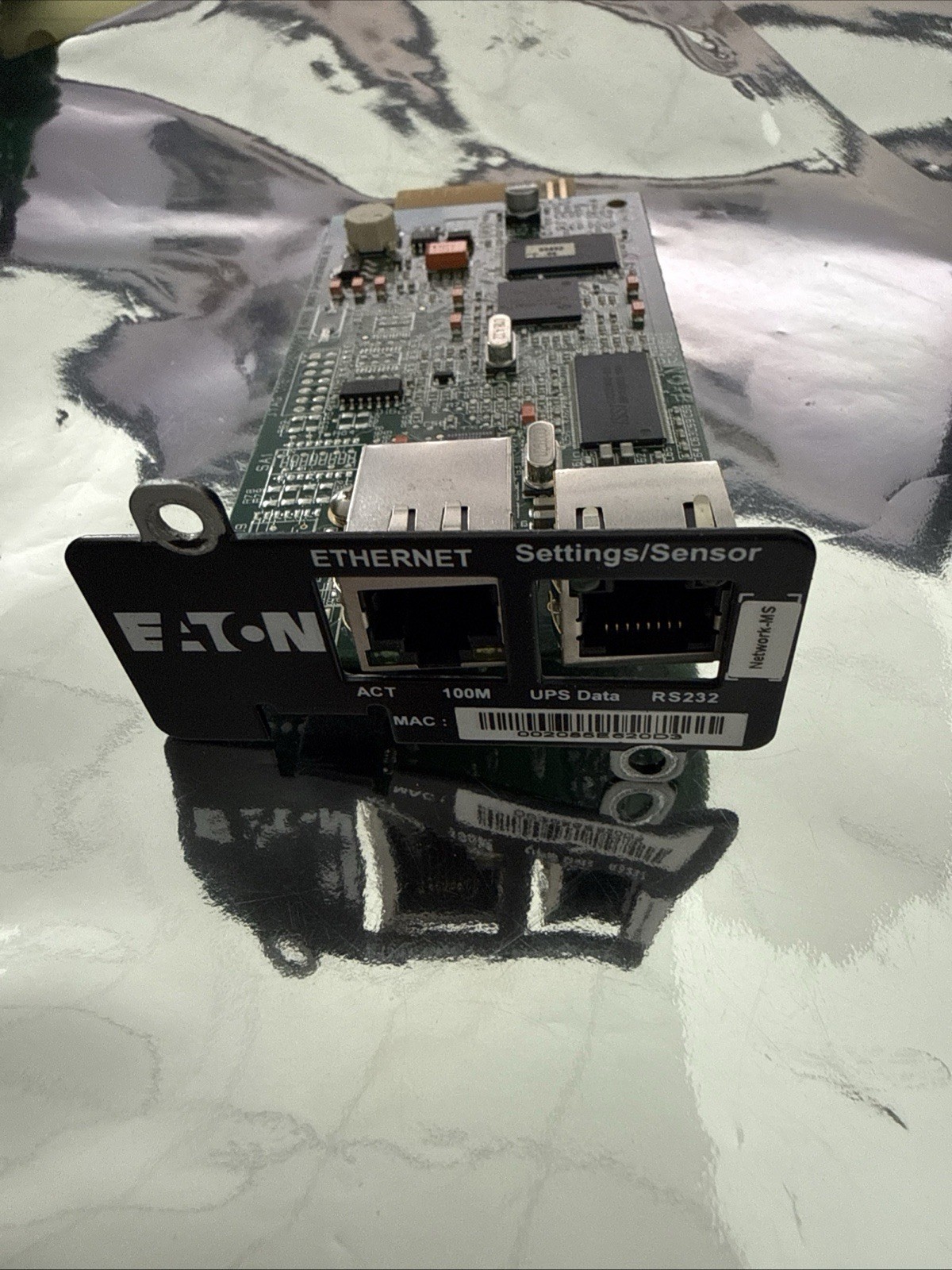 Eaton 710-00255 MS Web SNMP Network Management Card tested