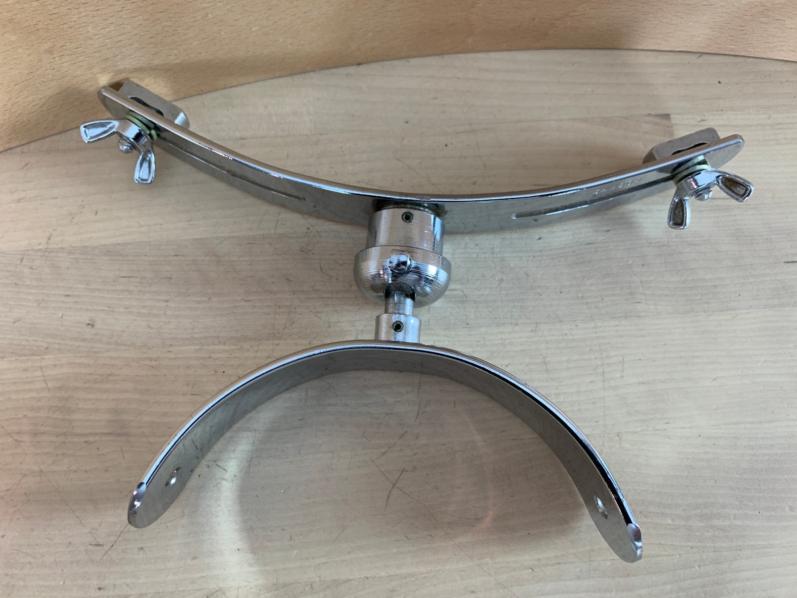 ROGERS 60s Vtg Marching Snare Drum LEG REST Bracket Part Universal Swivo Era USA