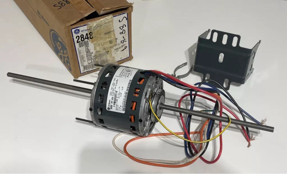 GE MOTOR 5KSP29DG 7192S  115 VOLT  1/10HP 1550RPM 1PH 60Hz