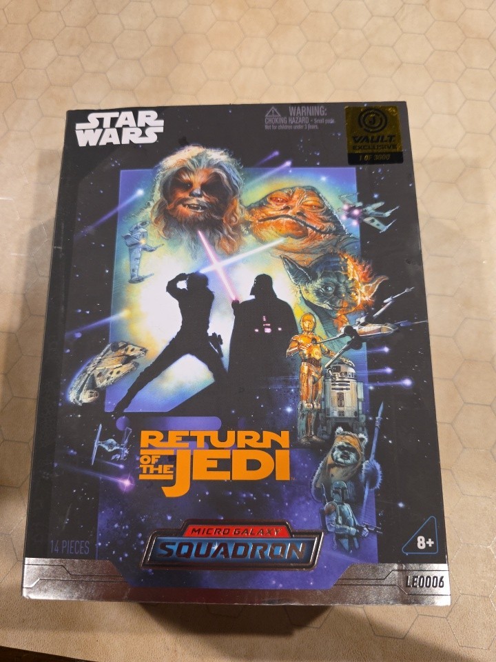 Star Wars Return Of The Jedi Micro Galaxy Squadron Vault Exclusive 1 Of 3000 