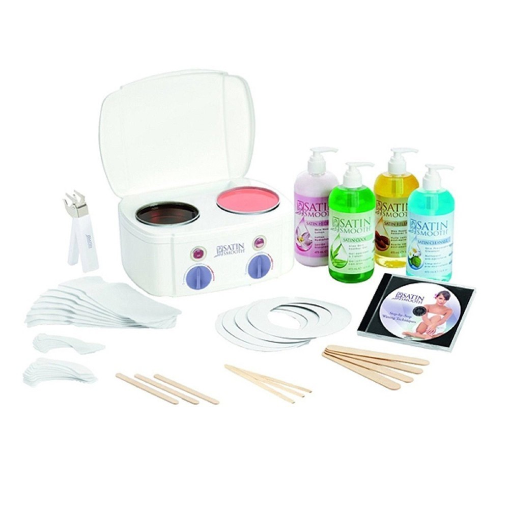 Satin Smooth Professional Double Warmer Wax Kit