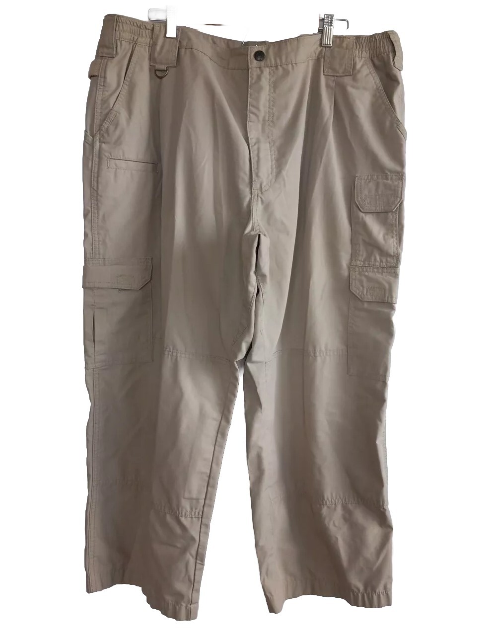 5.11 Tactica Series Men 44X30 Cargo Working/ Hunting Relax Fit Brown Mutipockets