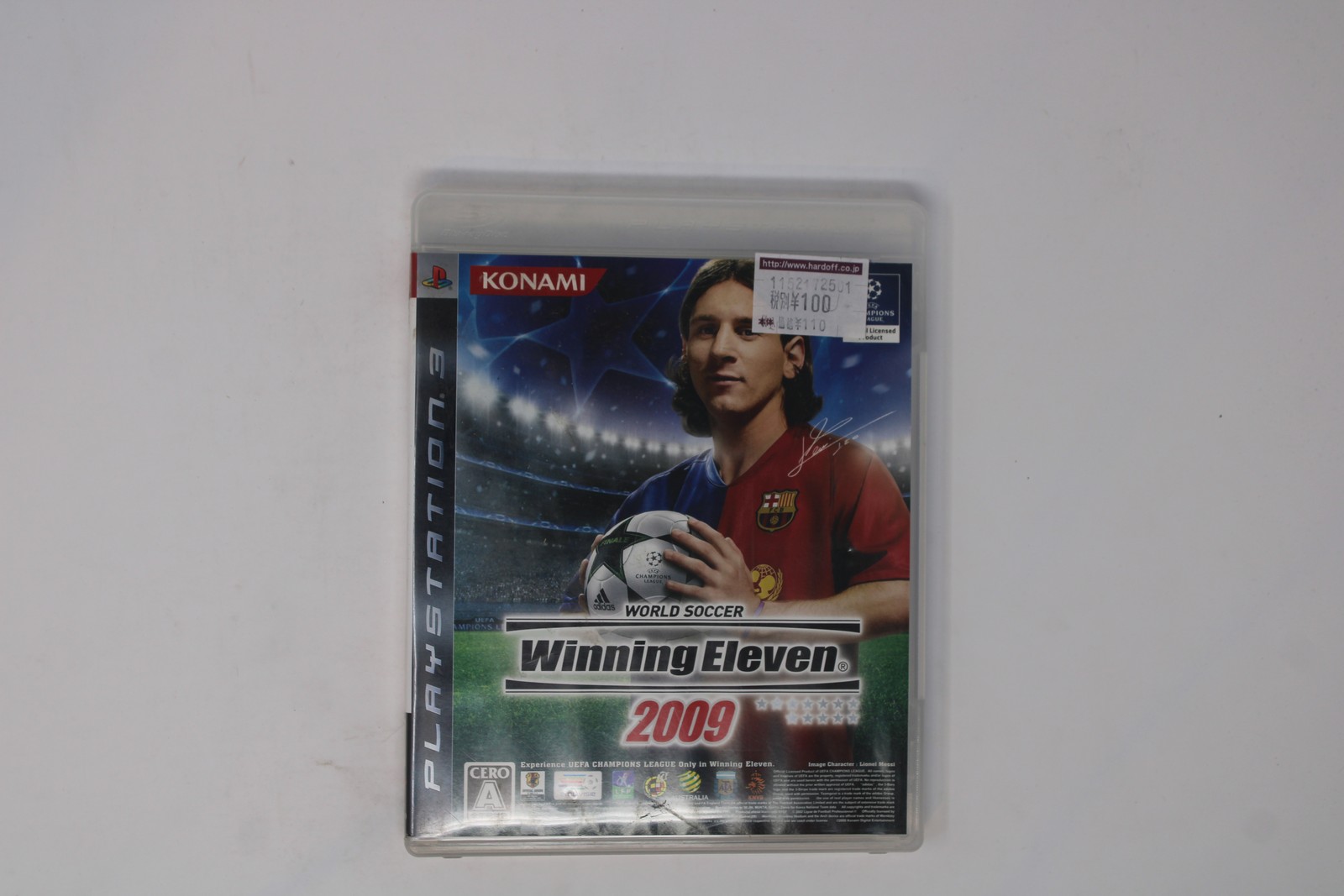 World Soccer Winning Eleven 2009 Sony PlayStation 3 PS3 Japan JPN