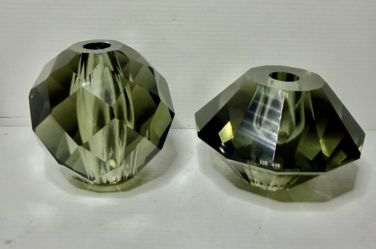 Two Glass Multi Sided Lamp Parts